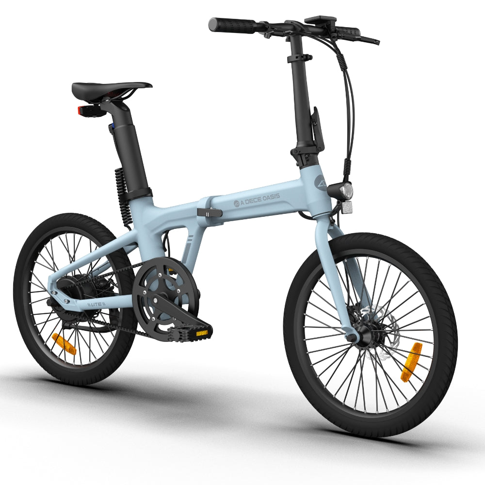 ADO A20 Lite 350W 20" Foldable Electric Bike City E-bike 9.6Ah Samsung Battery Support Mobile APP