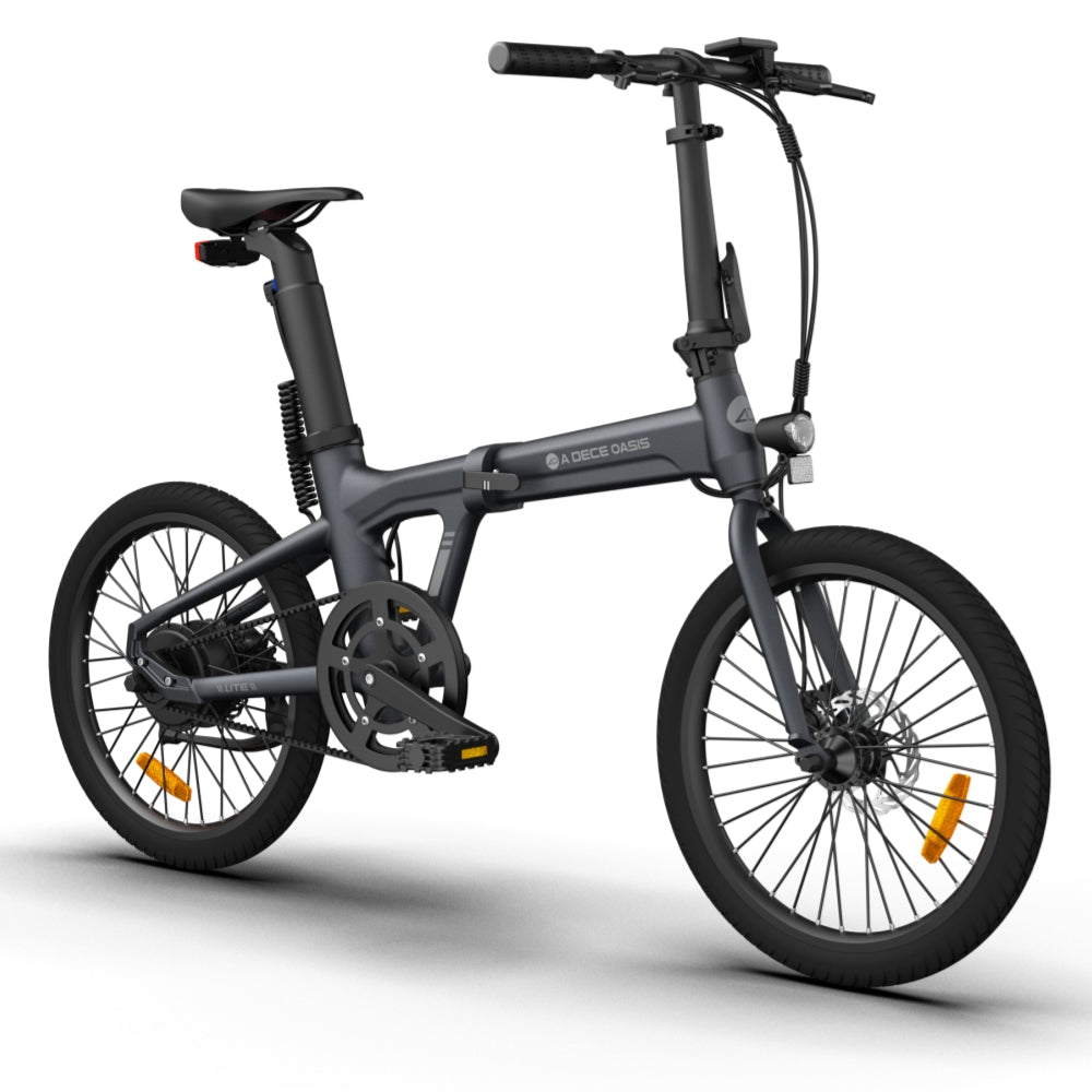 ADO A20 Lite 350W 20" Foldable Electric Bike City E-bike 9.6Ah Samsung Battery Support Mobile APP