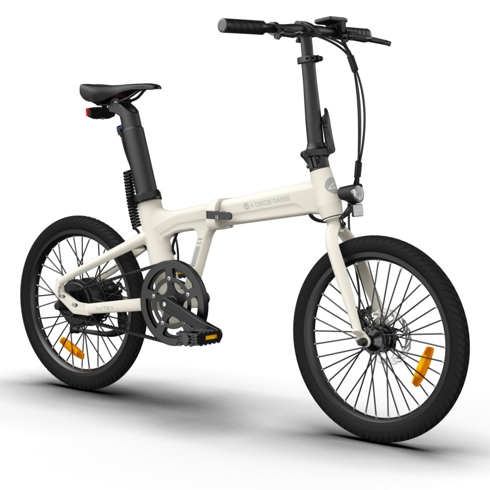 ADO A20 Lite 350W 20" Foldable Electric Bike City E-bike 9.6Ah Samsung Battery Support Mobile APP