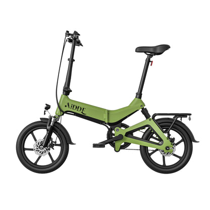 AiDDE A2 250W 16" Foldable Electric Bike City E-Bike