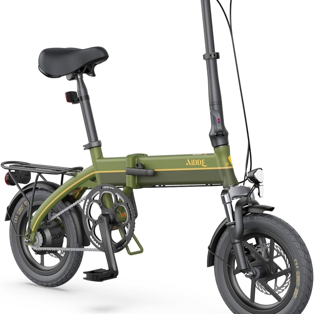 AiDDE AITS 250W 14" Foldable Electric Bike City E-Bike 7.8Ah