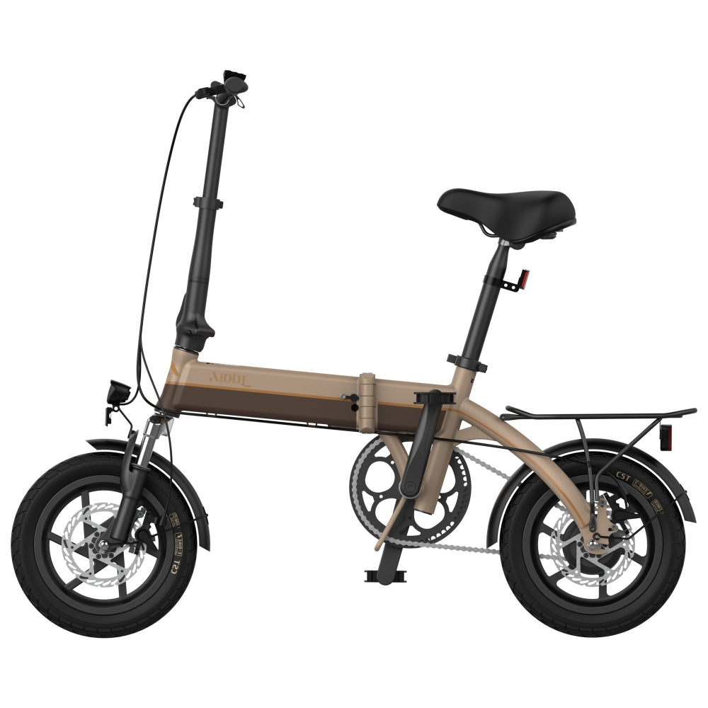 AiDDE AITS 250W 14" Foldable Electric Bike City E-Bike 7.8Ah