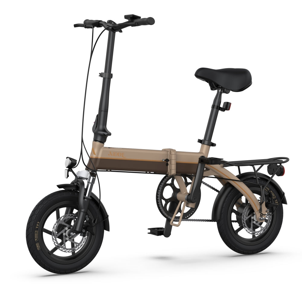 AiDDE AITS 250W 14" Foldable Electric Bike City E-Bike 7.8Ah