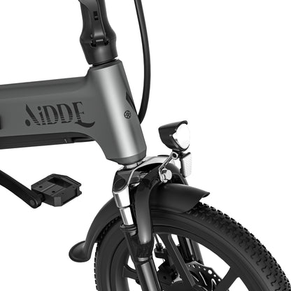 AiDDE A2 250W 16" Foldable Electric Bike City E-Bike