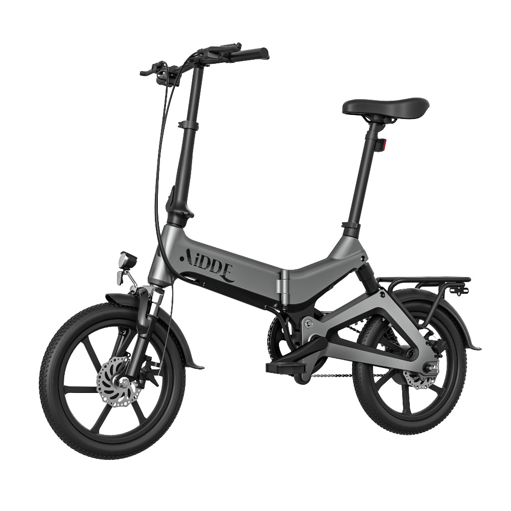 AiDDE A2 250W 16" Foldable Electric Bike City E-Bike