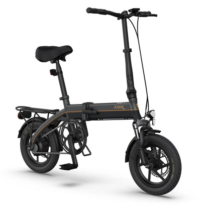 AiDDE AITS 250W 14" Foldable Electric Bike City E-Bike 7.8Ah