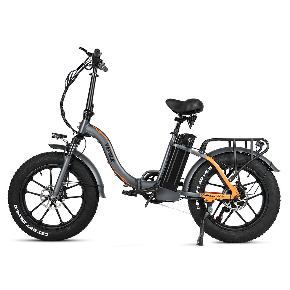 Vakole Y20 Pro 500W 20" Foldable Electric Fat Bike with 20Ah Samsung Battery Support APP