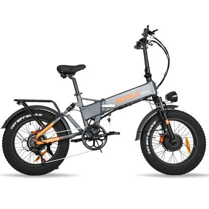 Vakole CO20 MAX 250W*2 デュアルモーター 20 "ファットバイク折りたたみ電動自転車 20Ah サムスンバッテリー