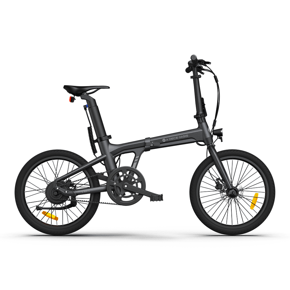 ADO Air 20 250W 20" Folding Electric Bike City E-bike 9.6Ah Samsung Battery Support Mobile APP - Buybestgear