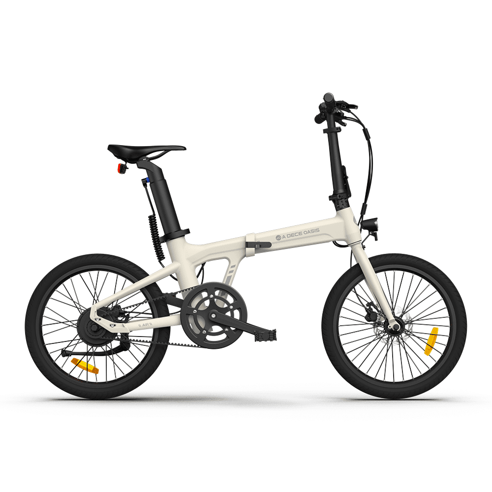 ADO A20 Air 350 ワット 20 インチ折りたたみ電動自転車シティ E-バイク 9.6Ah サムスンバッテリーサポートモバイルア –  Buybestgear JP