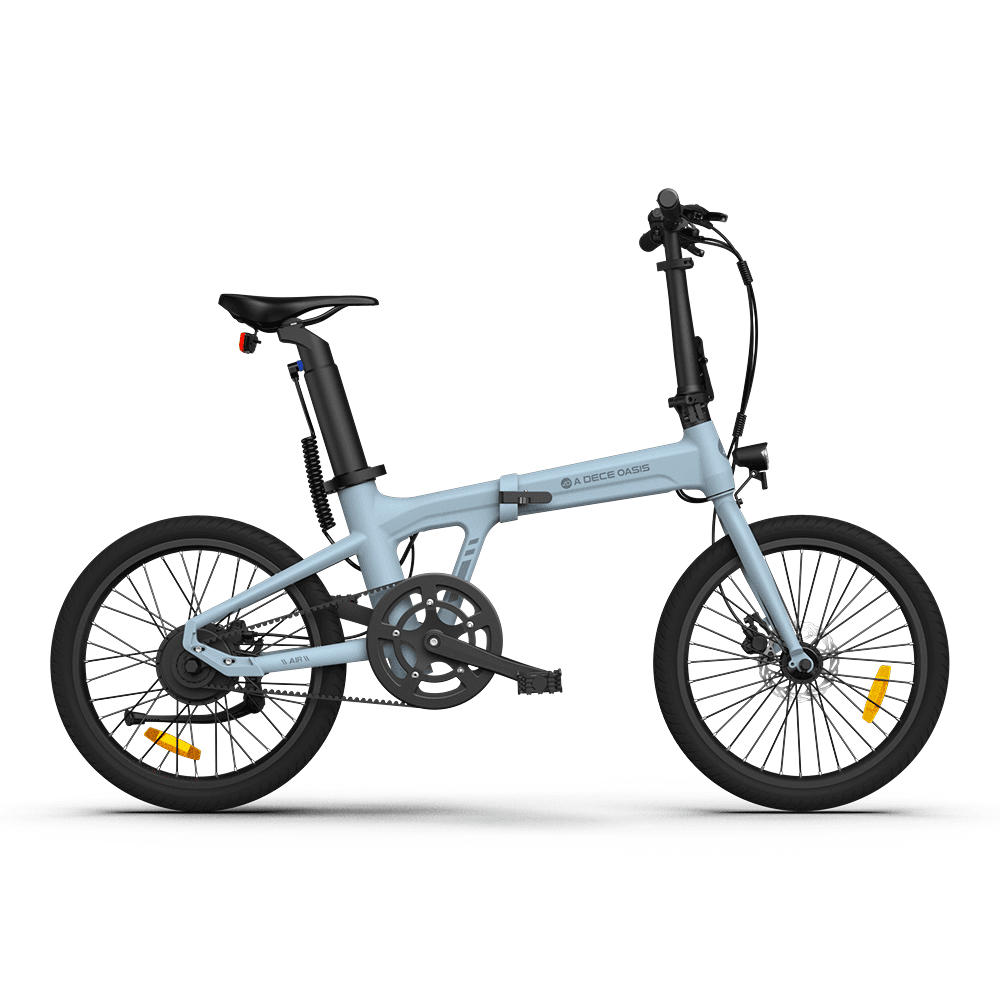 ADO Air 20 250W 20" Folding Electric Bike City E-bike 9.6Ah Samsung Battery Support Mobile APP - Buybestgear