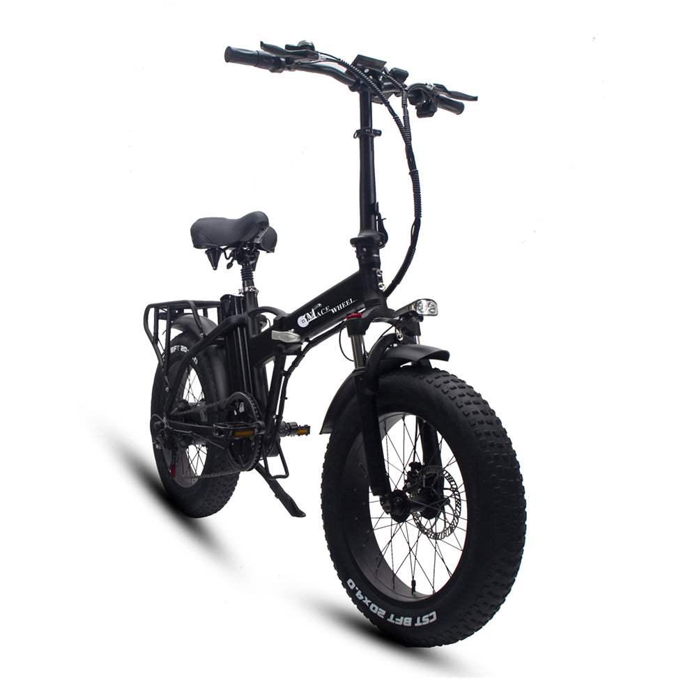 CMACEWHEEL GW20 750W 20" Fat Bike Foldable E Mountain Bike EMTB 15Ah E-Bike - Buybestgear