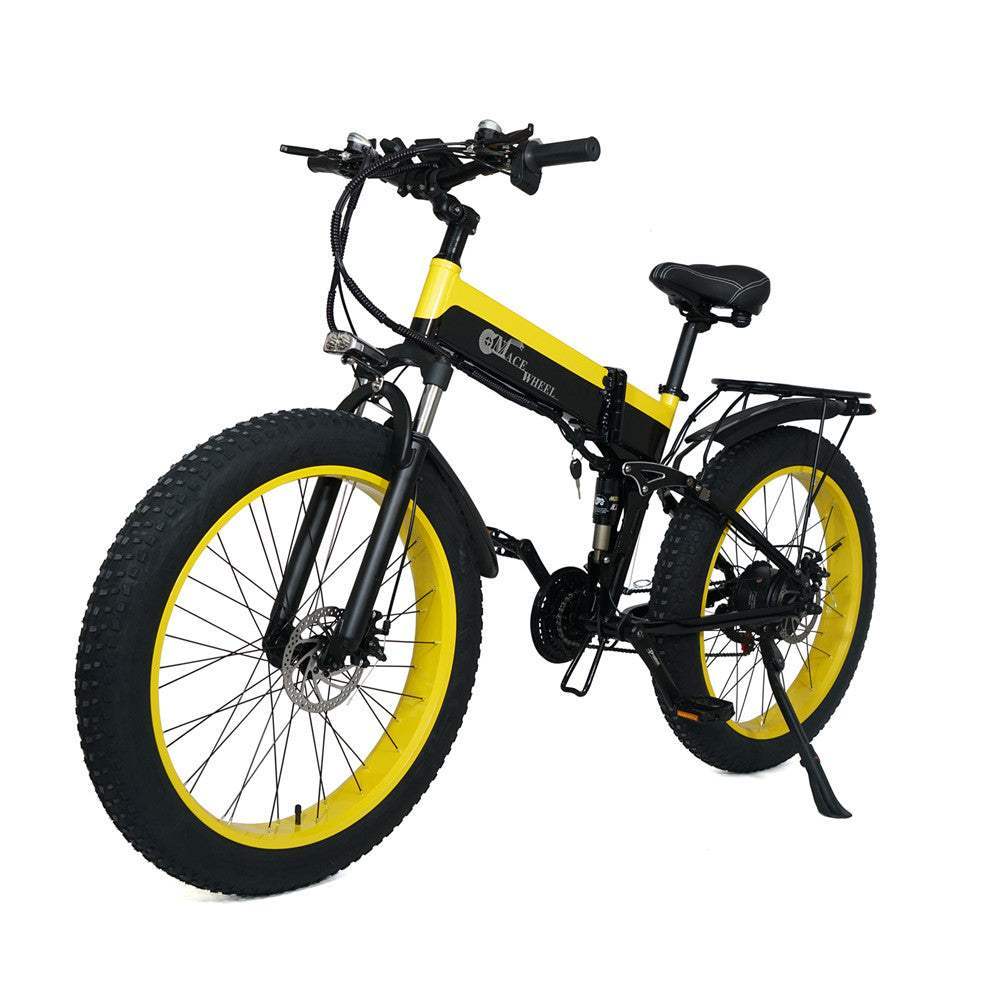 CMACEWHEEL X26 750W 26” Fat Bike Foldable E-Mountain Bike Double 10.8Ah Battery 100km - Buybestgear